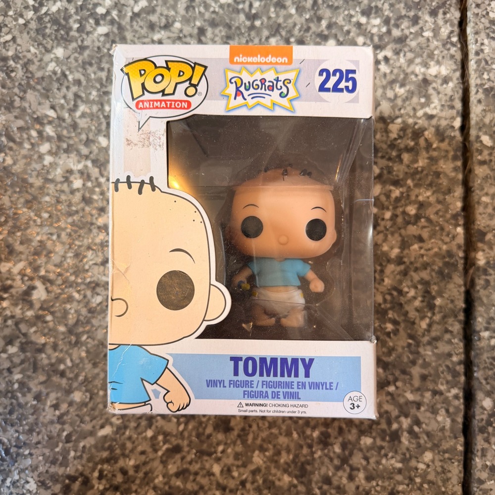 Funko Pop Rugrats Tommy Pickles 225 Nickelodeon Vinyl Figure 2017 Vintage